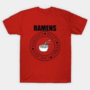 Ramens Shrimpy Beefy Porky Chicken T-Shirt